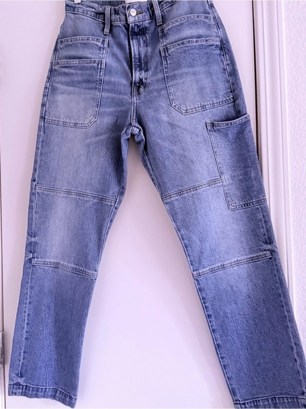 Lucky Brand Men’s Light Blue Straight Carpenter Jeans
